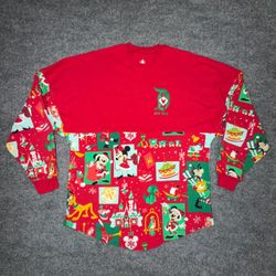 Disney Disneyland Christmas Spirit Jersey size small