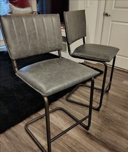 Grey 2 sets of High chairs