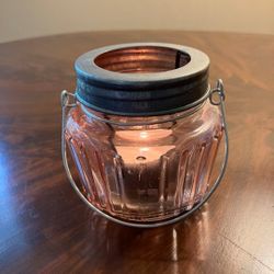 Wedding/Shower?  Glass Holders With Metal Rings