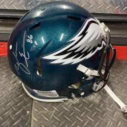 Zach Ertz signed Authentic Nfl Helmet