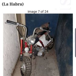 HAP JONES MINE BIKE / Z 50 HONDA MINI TRAIL