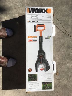 Worx 20V cordless chainsaw