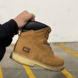Timberland pro pit, boss, steel toe 6 work boot