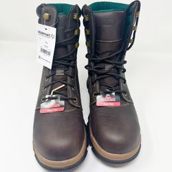 Brahma Dark Brown Steel Toe Boots