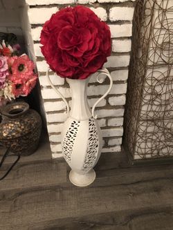 Big huge flower vase