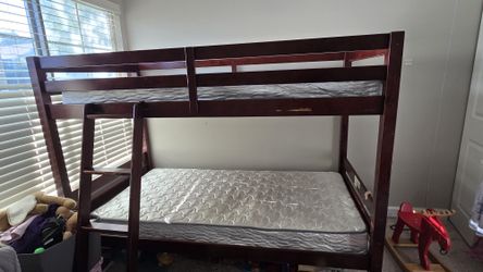 Twin Bunk wooden Bed