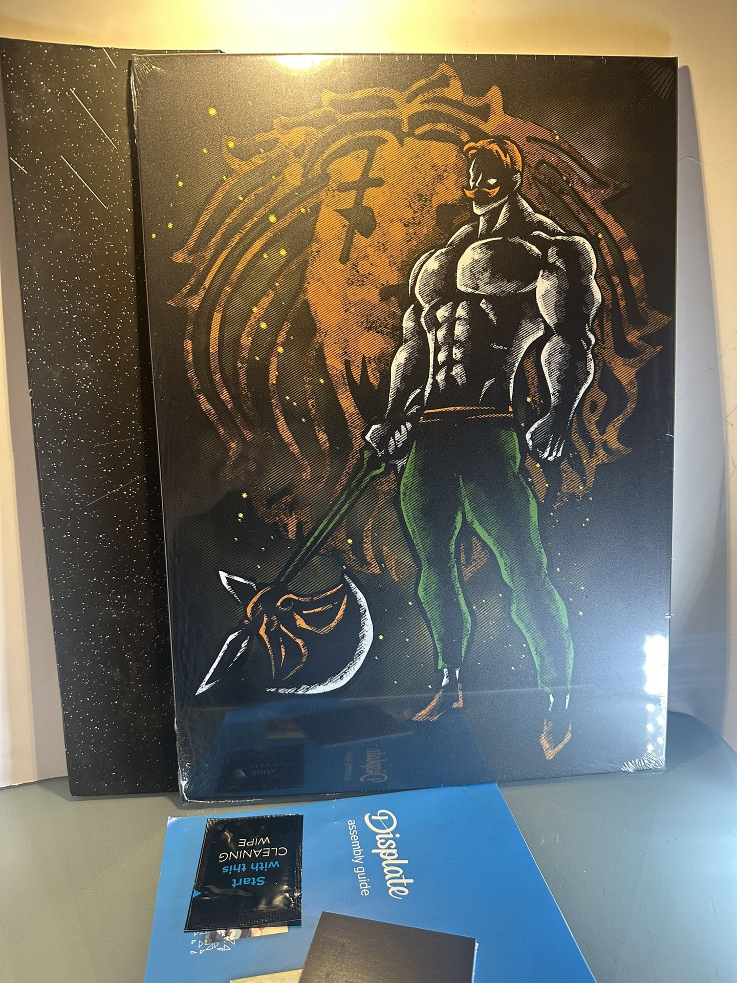 Escanor, the Lion's Sin of Pride Displate Metal Poster