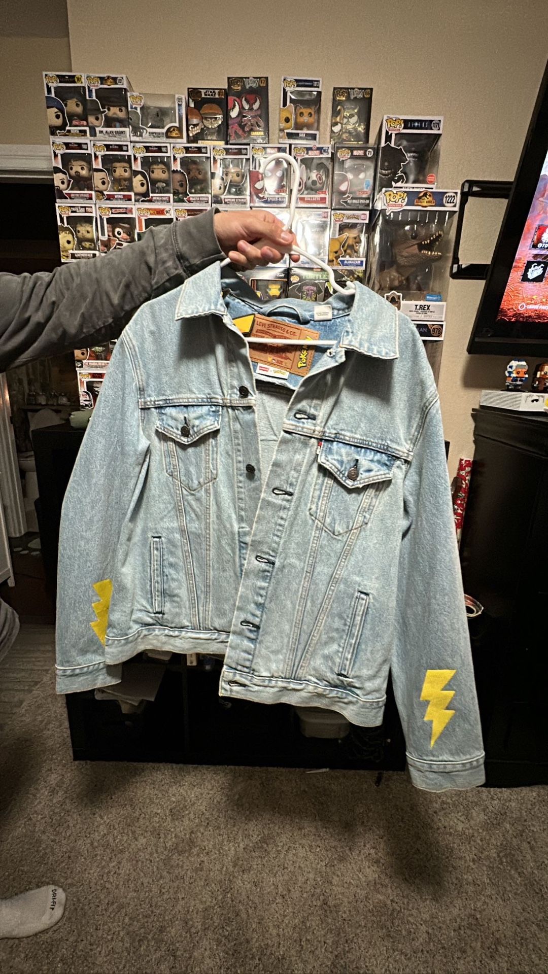 Levis Jean Pikachu Jacket