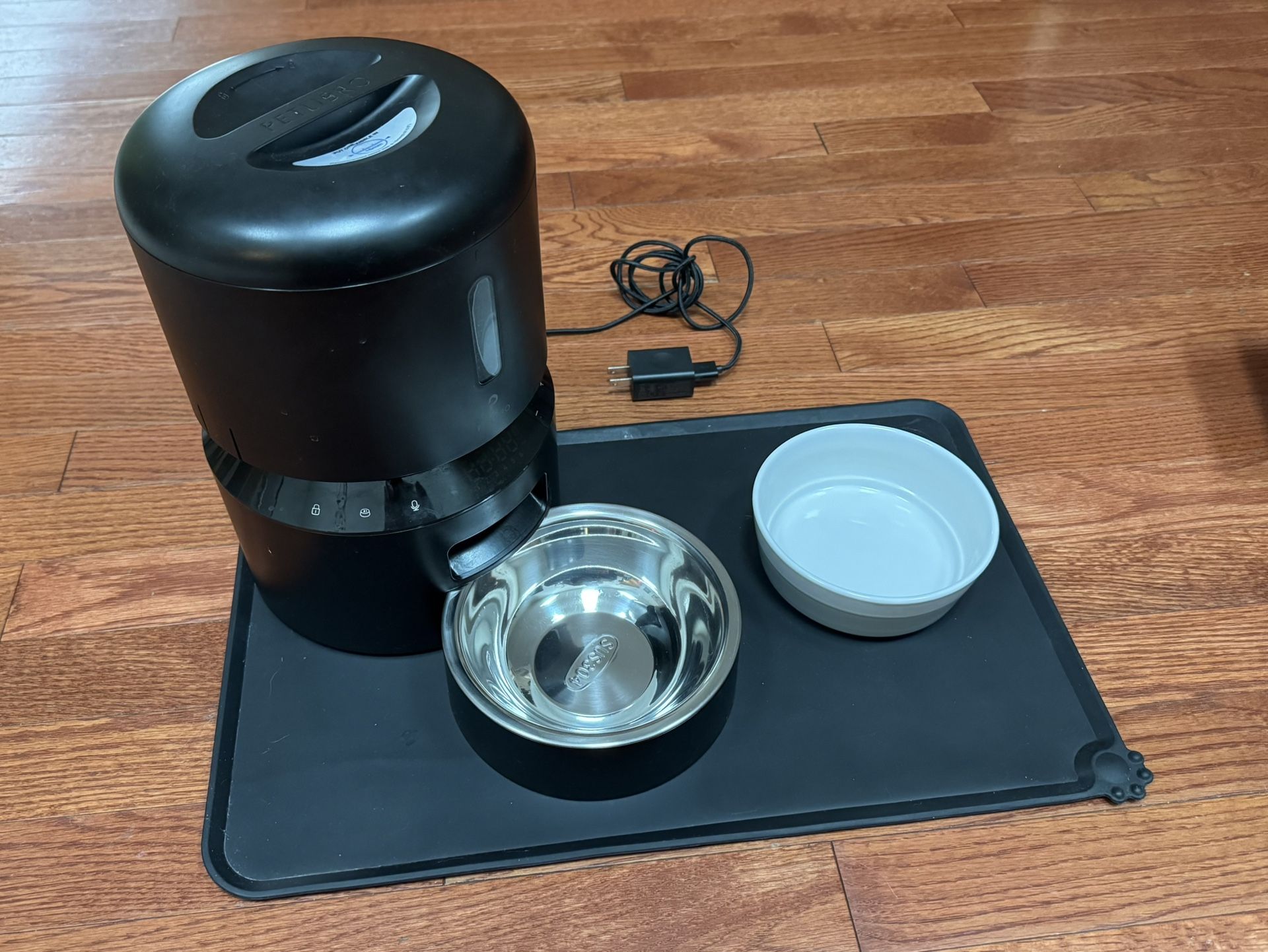 Petlibro Granary Smart Feeder Automatic Cat Dog Feeder And Ceramic Water Bowl And Mat