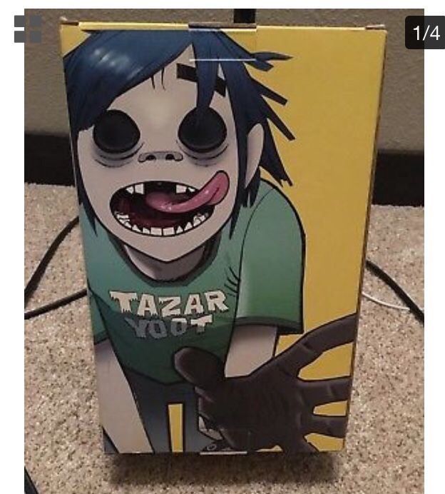 Kidrobot Gorillaz CMYK Edition 2d Action Figure