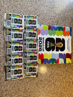 Panini World cup 2026 Books and Packs