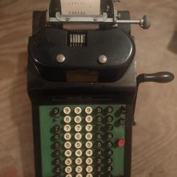 Vintage RC Allen adding machine