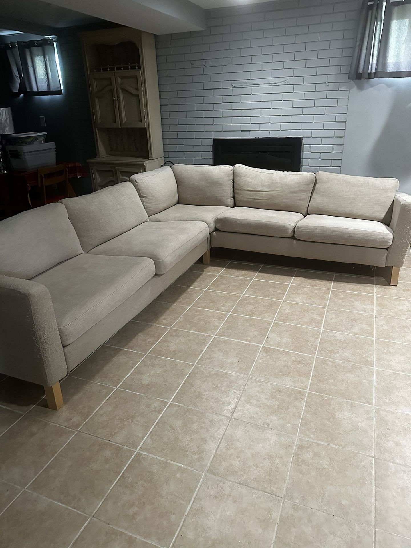 Ikea Karlstad Sectional Sofa—Moving Sale