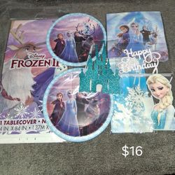 Frozen Party Supplies