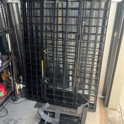 10' Long Black Widow Aluminum Heavy-Duty 4-Beam Folding Arched Motorcycle Ramp