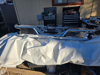 2021 Chevy, Silverado, back dumper.