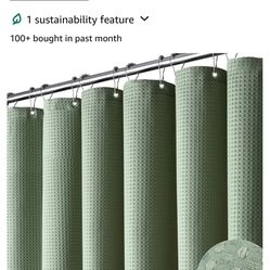 Stall Length Shower Curtain 