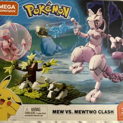 MEGA CONSTRUX POKÉMON MEWTWO VS. MEW BUILDING SET