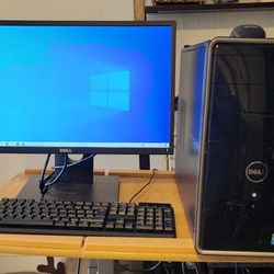 Dell Inspiron 3847 desktop.
Intel Core i5-4460 
16GB RAM 
240GB SDD 
Win10 pro. Microsoft office installed.  Wi-Fi conection.  Nothing wrong.  Monitor