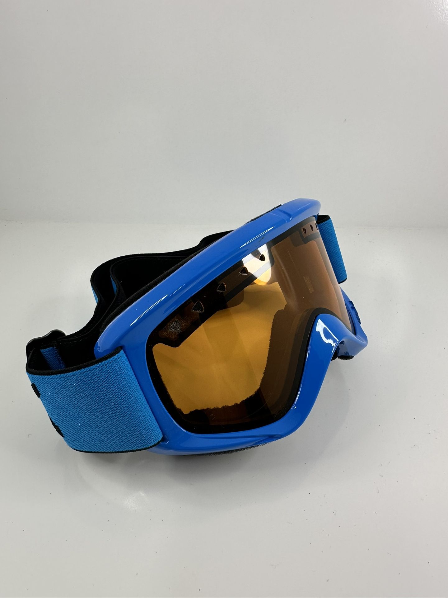 Anon Helix Snowboard Ski Goggles Blue Silver Amber + Spare Lens With Box