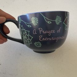 Abbey Press Mug with Prayer, Purple