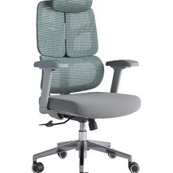 Ergonomic Office Chair 500 LBS Home Mesh Office Chair Comfortable Gaming Desk Chairs Adjustable 90-125° Tilt Rolling Computer Chairs with Wheel 3D Arm