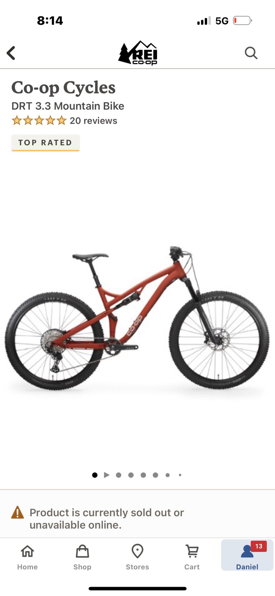 REI DRT 3.3 Mountain Bike