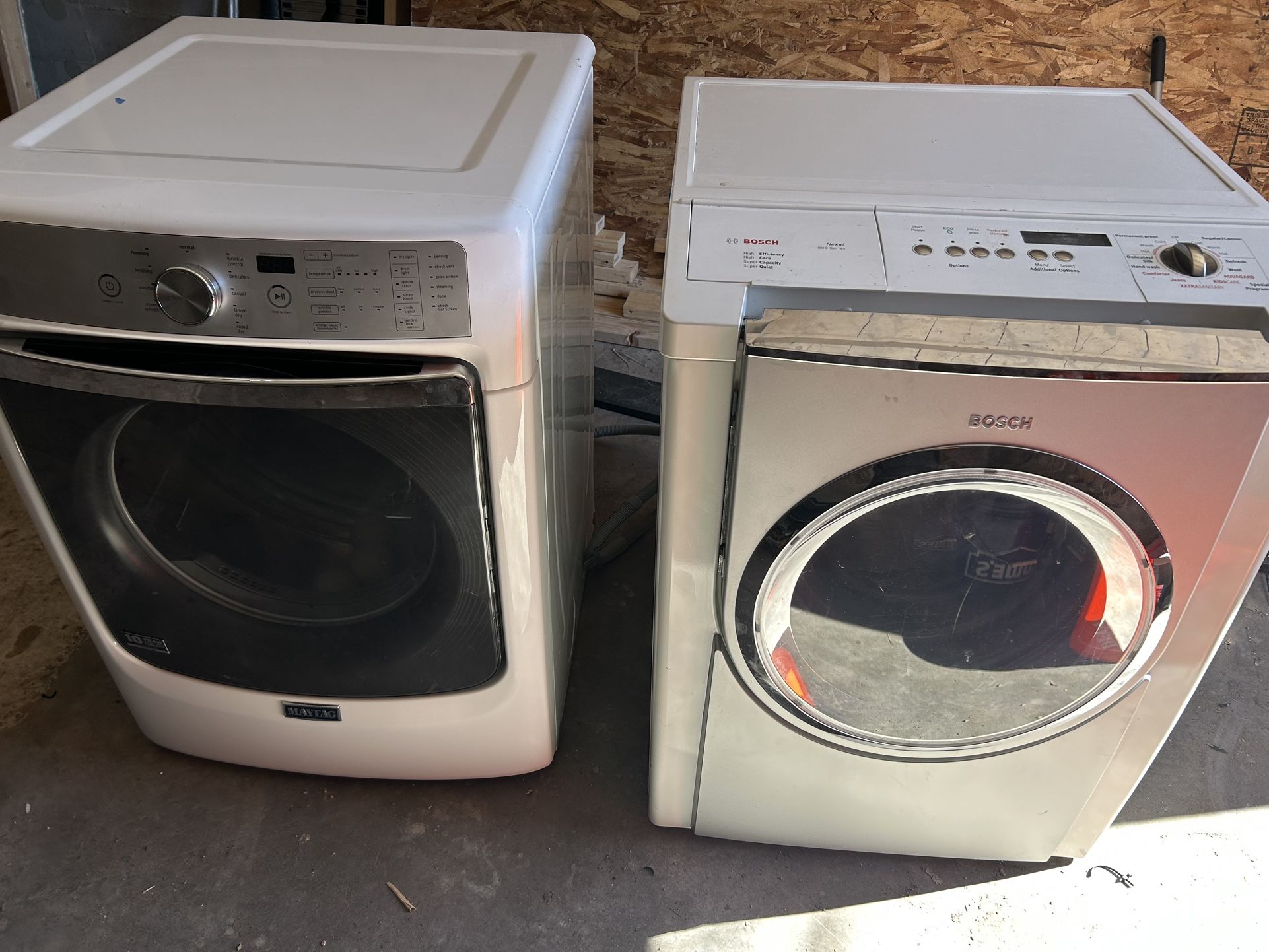Washer And Dryer Set