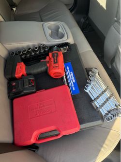Snap-on Impact, Matco Ratcheting Wrenches, Mastercool Hydra-Krimp, and OEM Flaring Tool Set