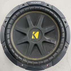 Kicker 10 Inch Sub With New Sealed Box READ AD