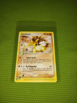 Near Mint 2003 Sandslash Pokémon Game Card - 21/100