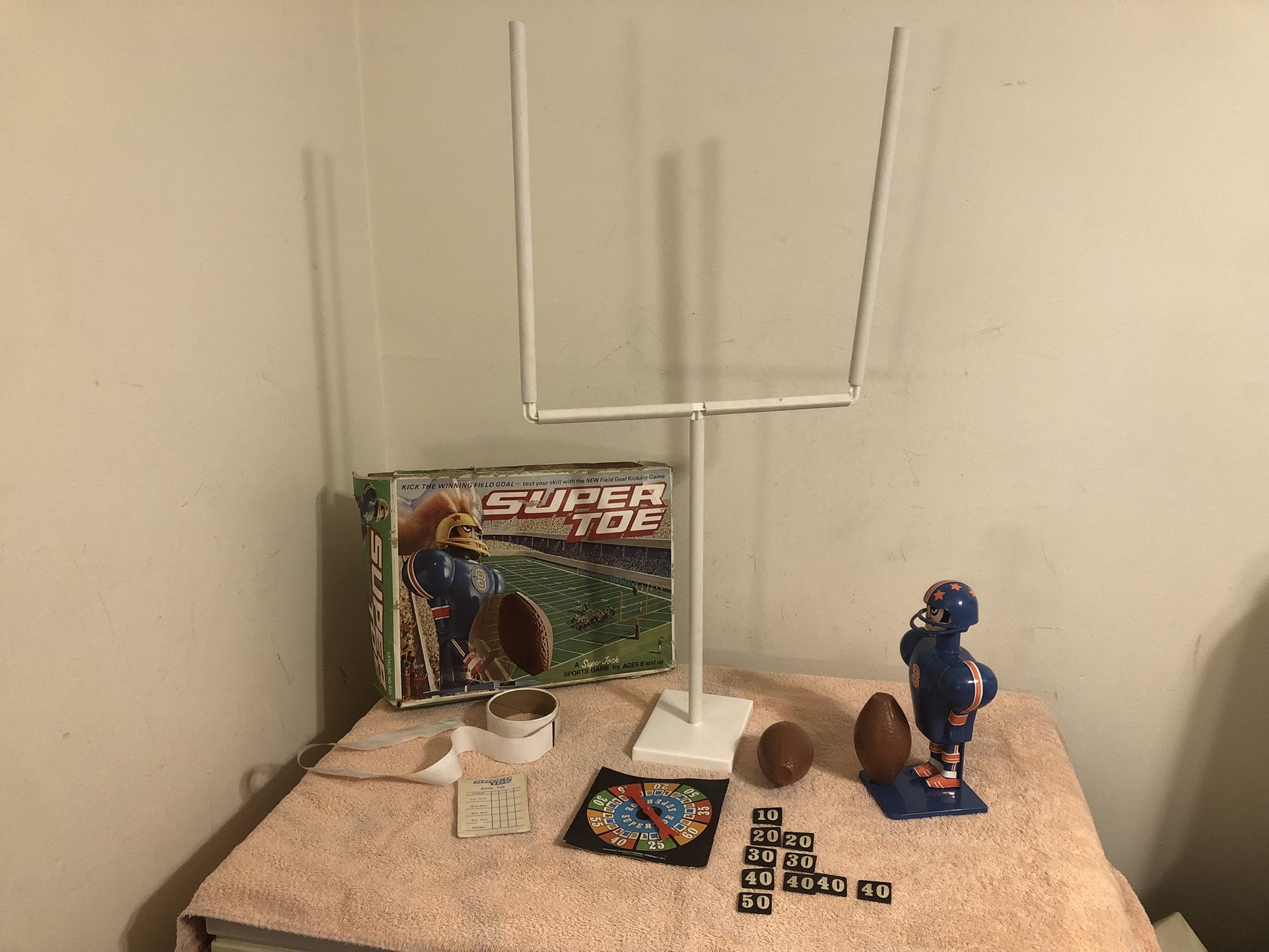 Vintage 1975 Schaper Mfg Co Super Toe Super Jock Complete & Working