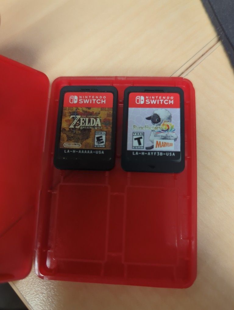 Switch Games (No Case )$65 For Both