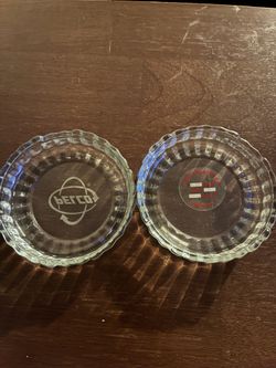 Vintage Glass Ashtray