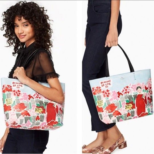 Kate Spade Hallie Tote Be Mine Rose bag Market