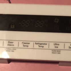 # #1680 KENMORE REFRIGERATOR CONTROL BAORD (WHITE) PART# EBR657686 EAX8 MCK629863 Selling for $55 Free Shipping   https://qualityapplianceparts