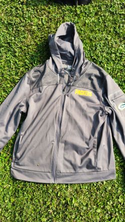 Packers Fitted Full Zip Sweatshirt
