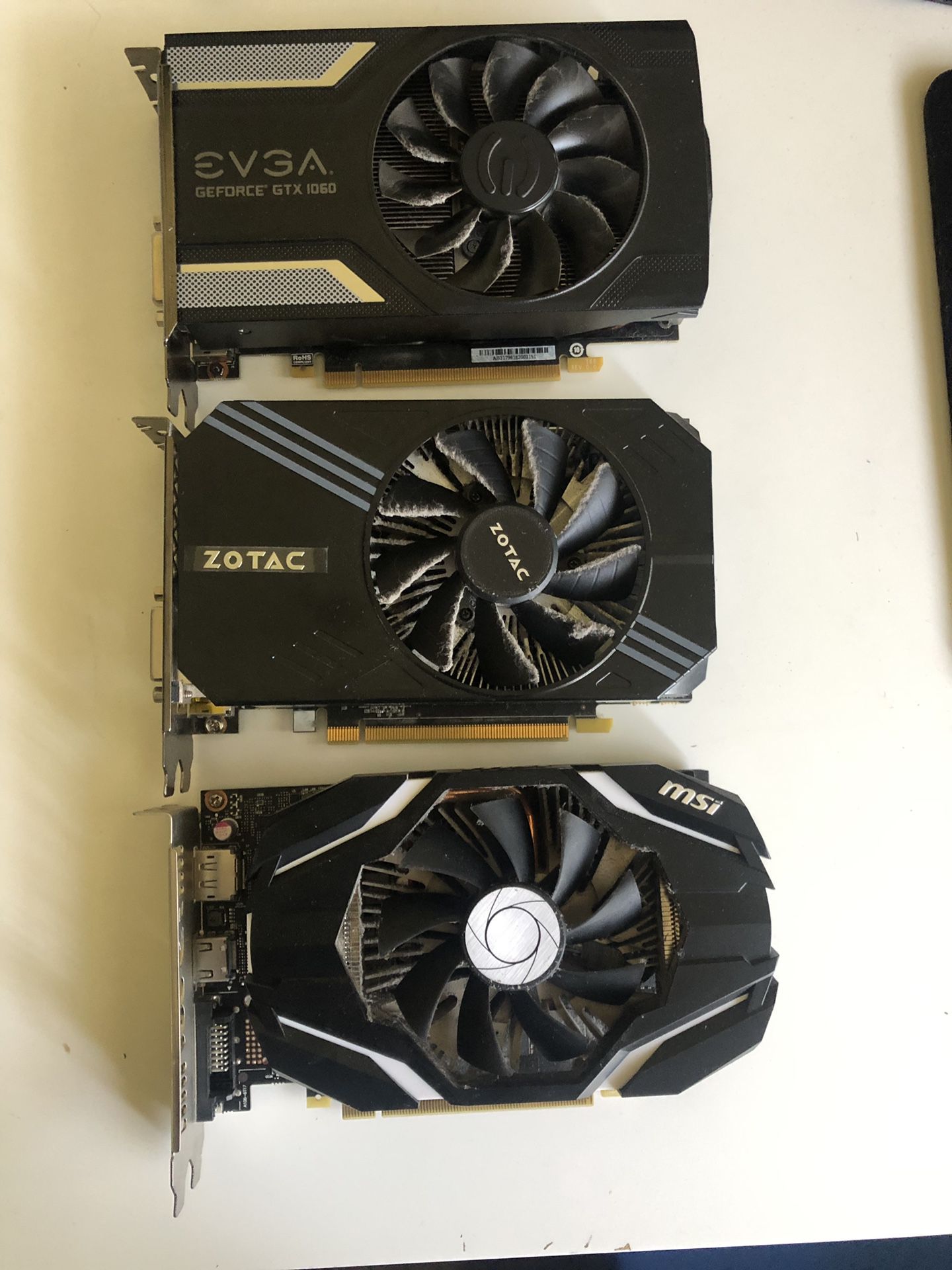 5x 1060 GPU 3gb
