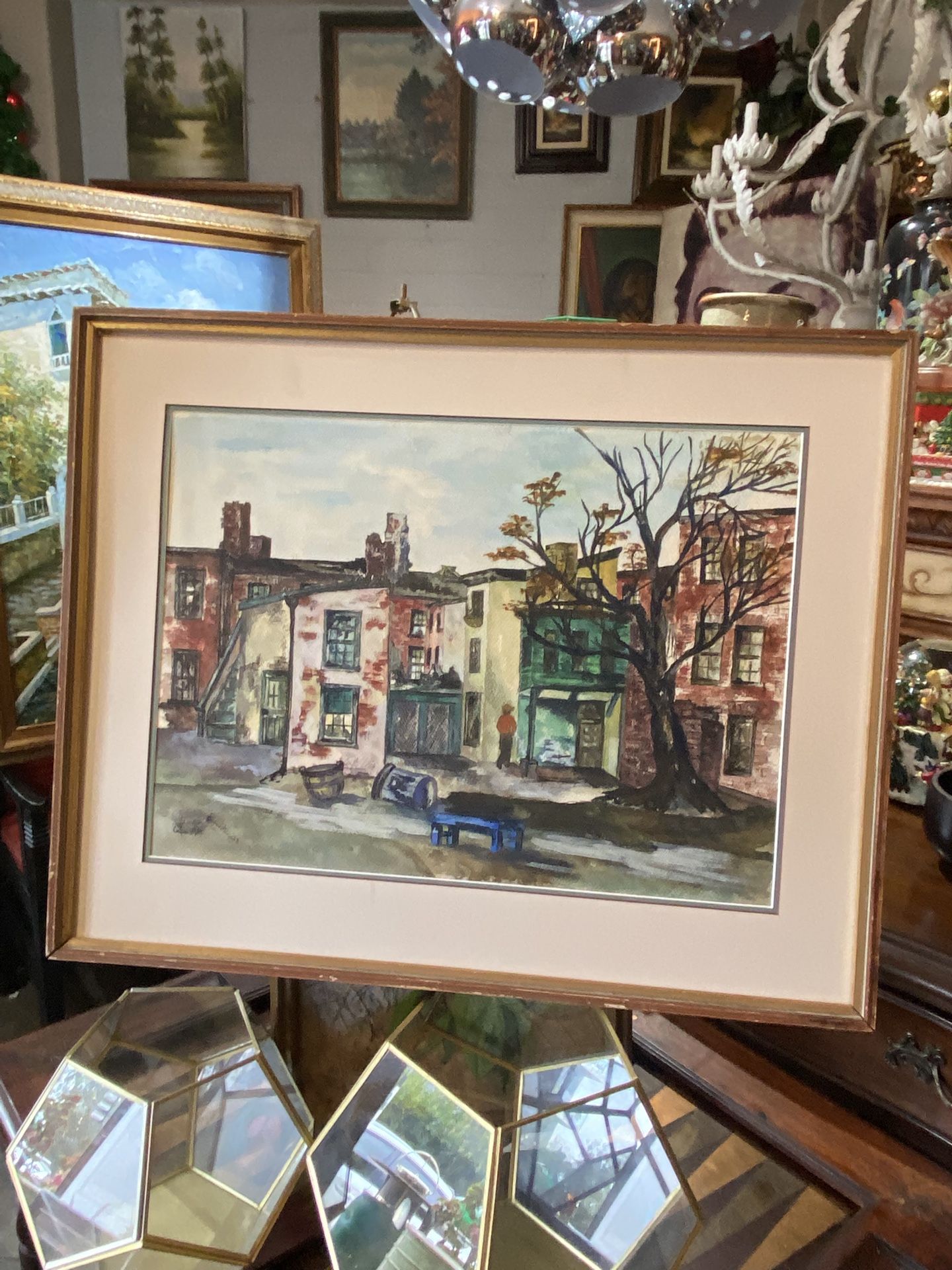 Mid-Century Watercolors, Beautiful Art, Signed By The Artist No Glass