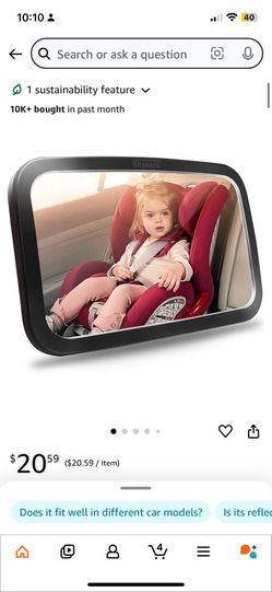 Baby Car Mirror, Safety Car Seat Mirror