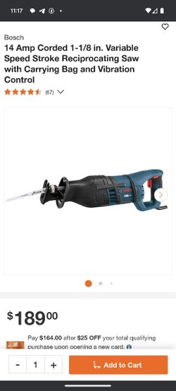 BOSCH ELECTRIC SAWZALL