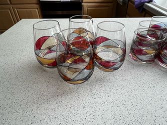 Victoria Barcelona Hand-Blown Glassware – 12-Piece Set – $175 OBO