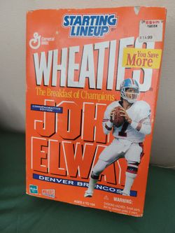 John Elway Wheaties Collectible