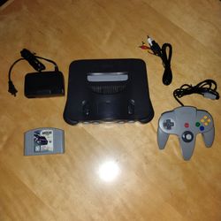 Nintendo 64 Game Console Bundle Lot Combo Collection N64 Entertainment System Unit Video Game 