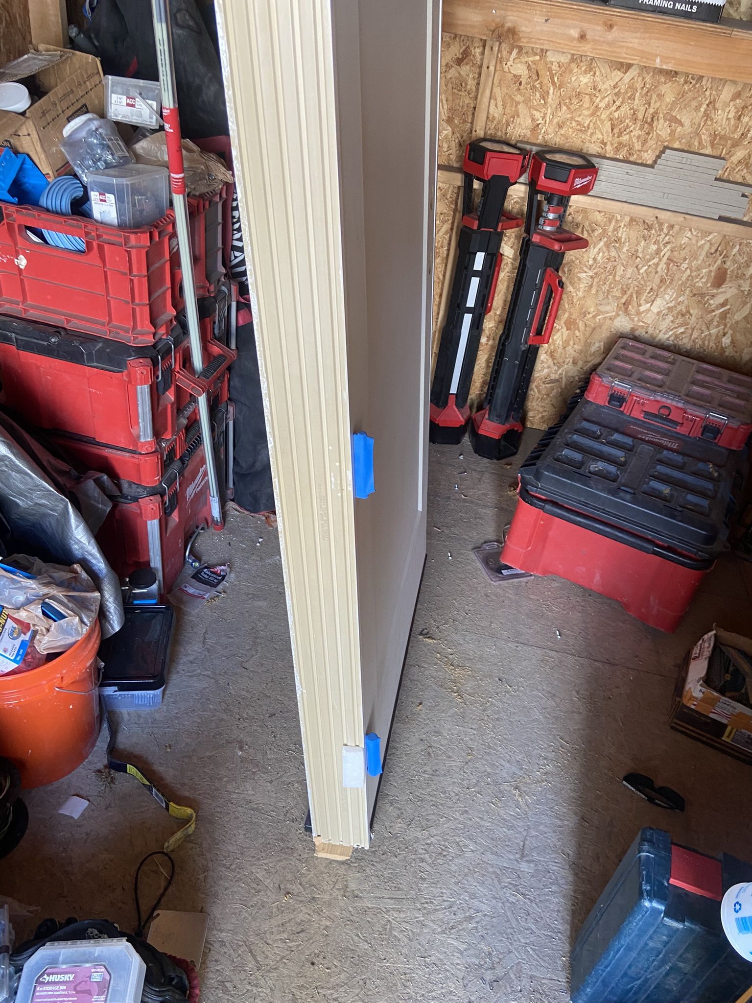 Fire Rated 1-Panel Shaker Fiberglass Prehung Door Unit - Door  TM Cobb Pre Hung Shaker Fire Door Brand New.
