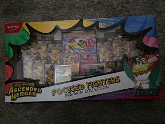 Pokémon Mega Evolution Ascended Heroes Focused Fighters Premium Collection