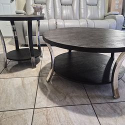 Coffee table and side table