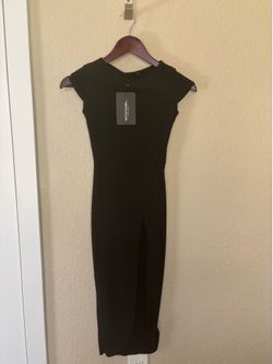 2 Black Dresses – One New With Tags – Size US 0 / XS