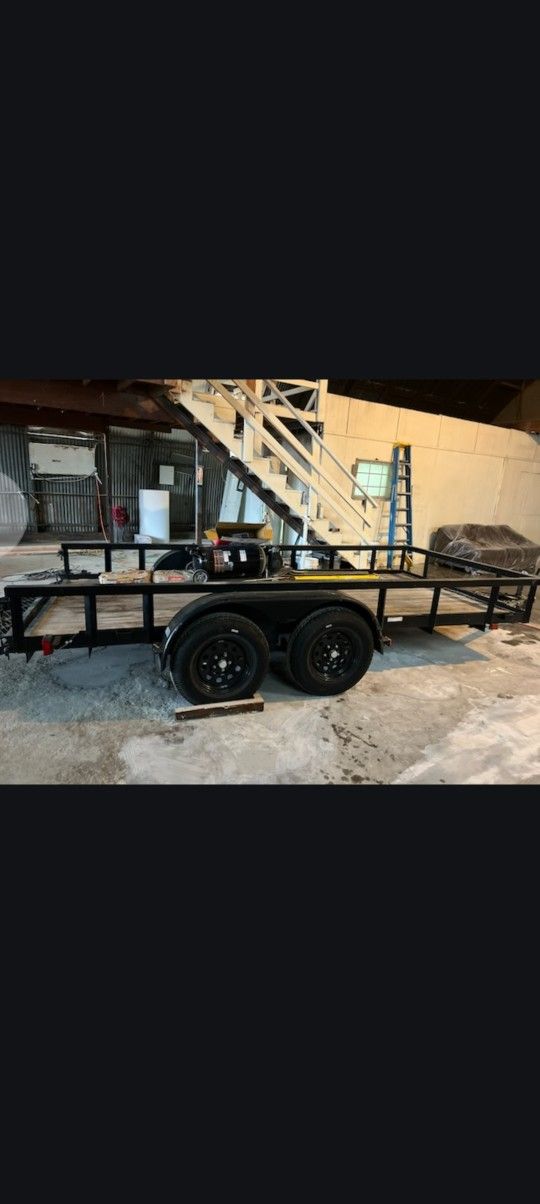 14 FT. HEAVY DUTY UTILITY TRAILER