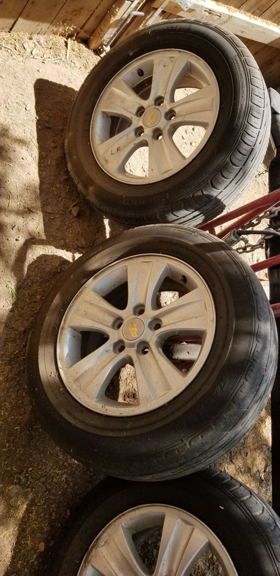 2013 Chevy impala stock rims 115 m lug pattern